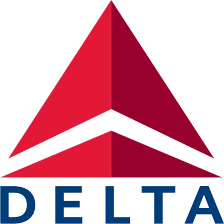 new Delta Air Lines logo PNG vertical medium size