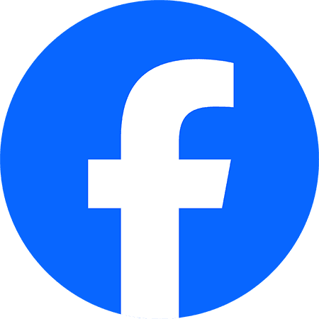 new Facebook icon white f on a blue circle png medium size