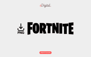 new Fortnite logo black png