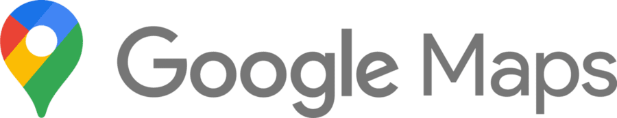 new Google Maps logo png horizontal large size