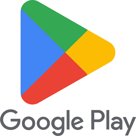 new Google Play logo PNG vertical medium size
