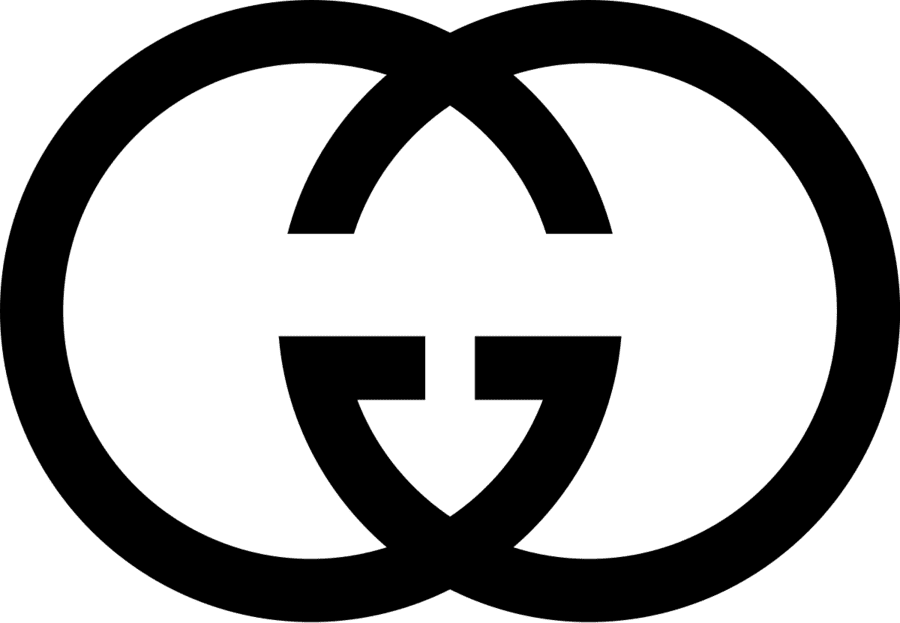 new Gucci logo black png large size