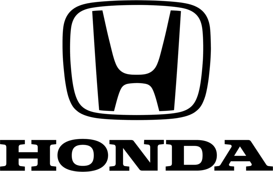 new Honda logo black PNG large size