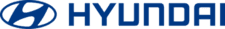new Hyundai logo blue horizontal png small size
