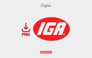 new IGA supermarket logo red PNG