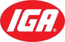 new IGA supermarket logo red PNG small size