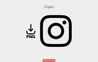 new Instagram logo black png