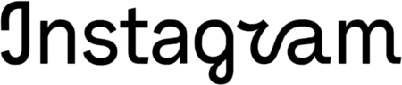 new Instagram wordmark black medium size