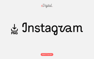 new Instagram wordmark black png