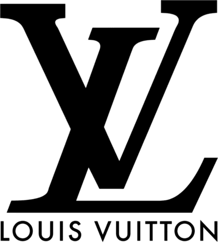 new Louis Vuitton logo black png medium size