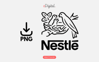 new Nestlé logo black png