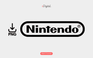 new Nintendo logo black png
