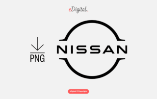 new Nissan logo black png