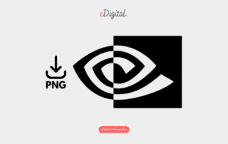 new Nvidia icon black PNG