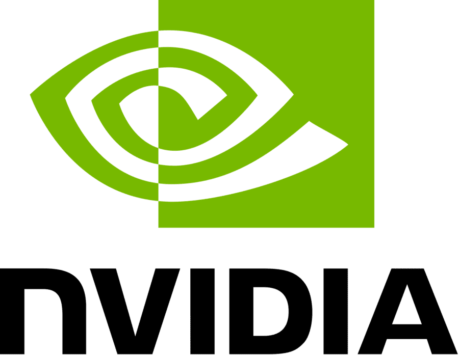 new Nvidia logo PNG large size