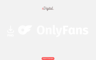 new OnlyFans logo white PNG