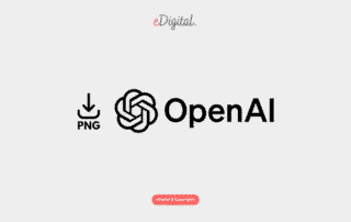 new Open AI logo black PNG