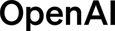 new OpenAI wordmark black PNG small size