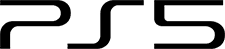 new PS5 wordmark black PNG small size