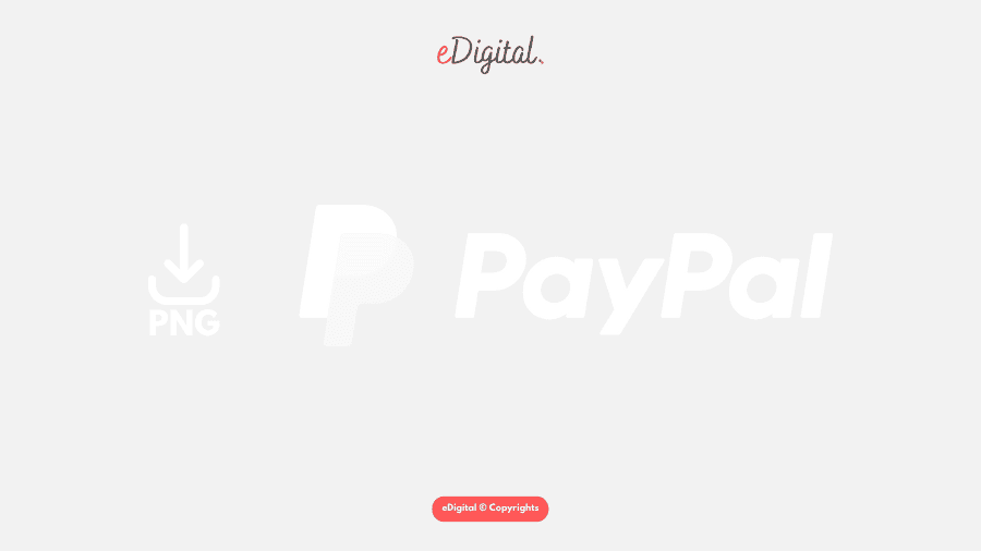 new PayPal logo white png horizontal