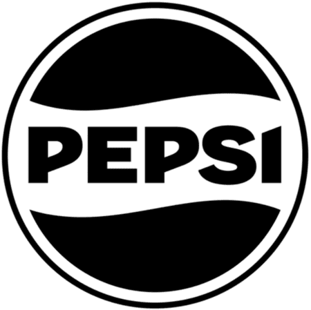 new Pepsi logo black png medium size