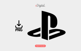 new PlayStation icon black png