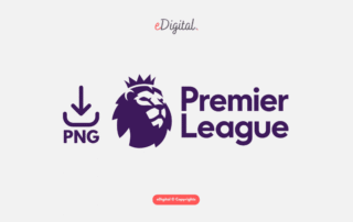 new Premier League logo purple png