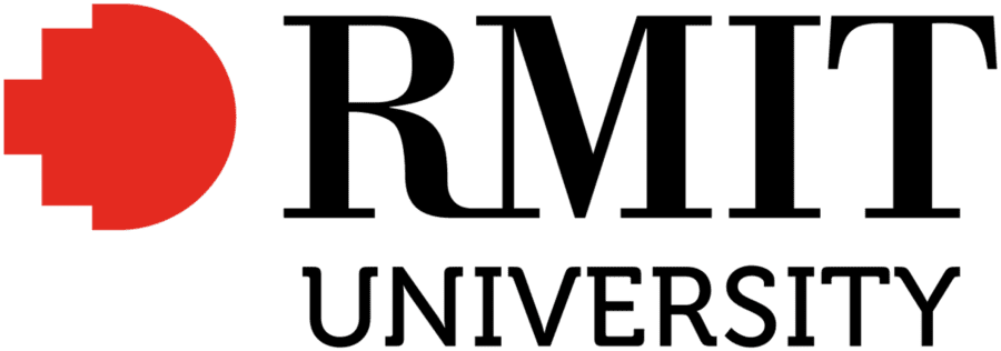 new RMIT University logo black red png large size