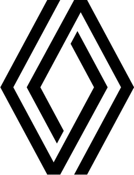 new Renault icon black PNG medium size