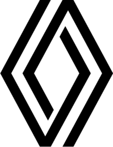 new Renault icon black PNG small size