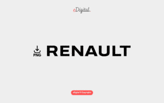 new Renault wordmark black PNG