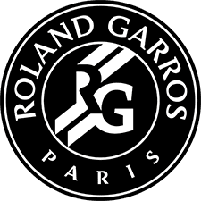 new Roland Garros logo black white PNG small size