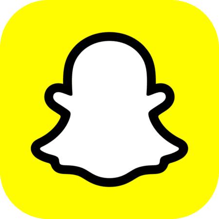 new Snapchat icon yellow png medium size