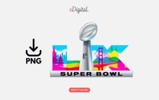 new Super Bowl logo PNG 2026