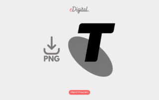 new Telstra icon black and grey png