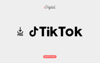 new TikTok logo black horizontal png
