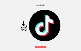 new TikTok logo circle png