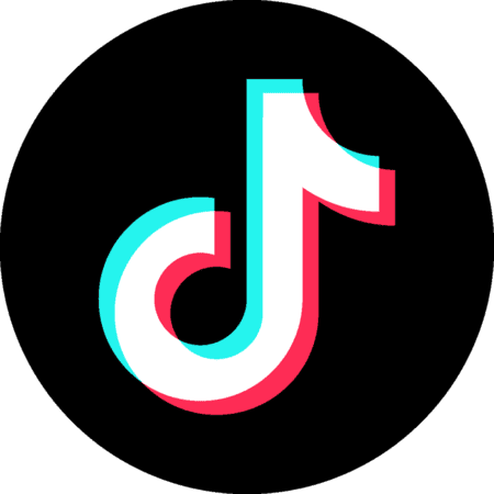 new TikTok logo circle png medium size