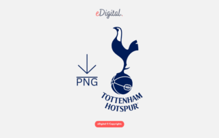new Tottenham logo blue PNG
