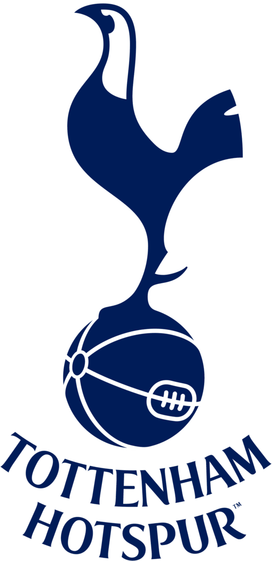 new Tottenham logo blue PNG large size
