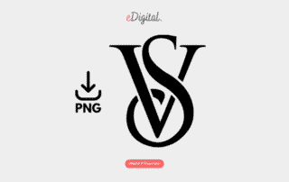 new Victoria’s Secret icon black PNG