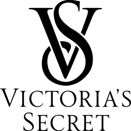 new Victoria's Secret logo black PNG medium size