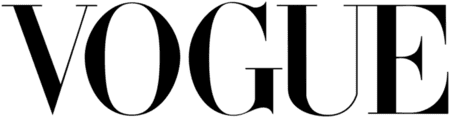 new Vogue logo black png medium size