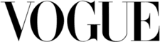 new Vogue logo black png small size