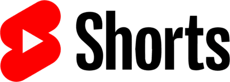 new YouTube Shorts logo png medium size