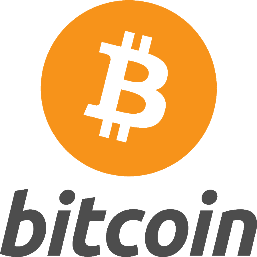 new bitcoin logo PNG large size vertical