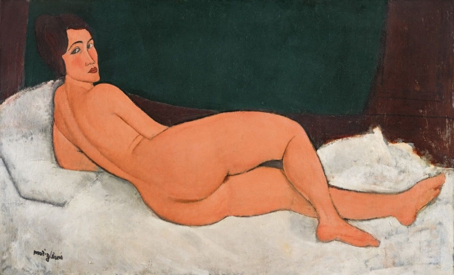 nu couché amadeo modigliani