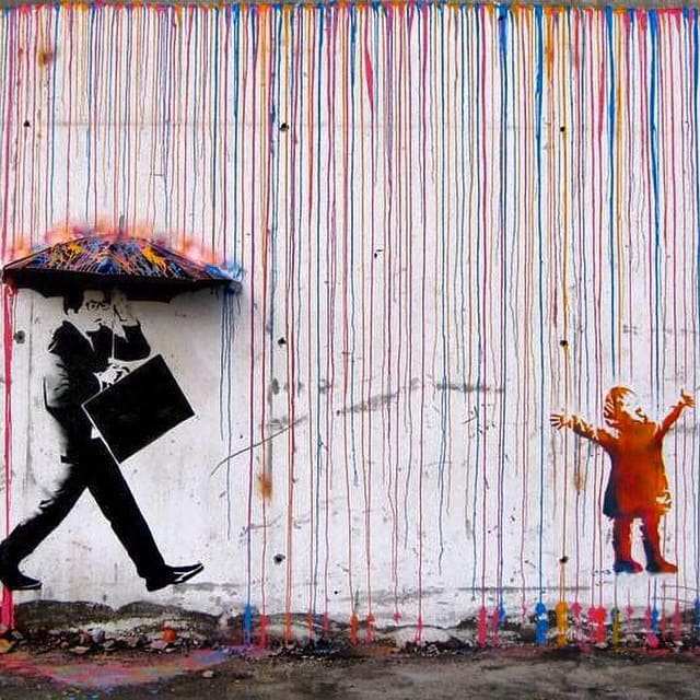 #rain a popular nature hashtag on Instagram