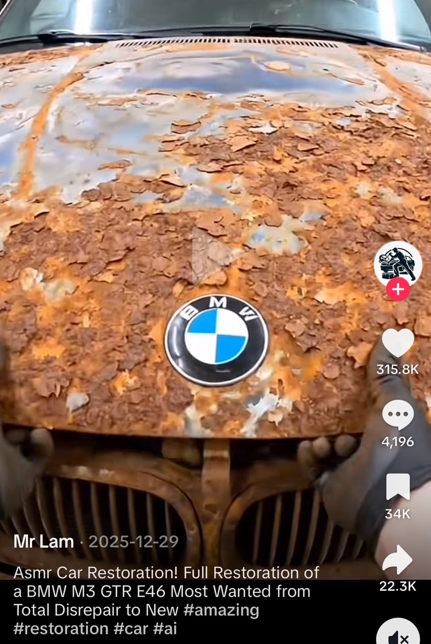 #restoration a popular sustainability hashtag on TikTok