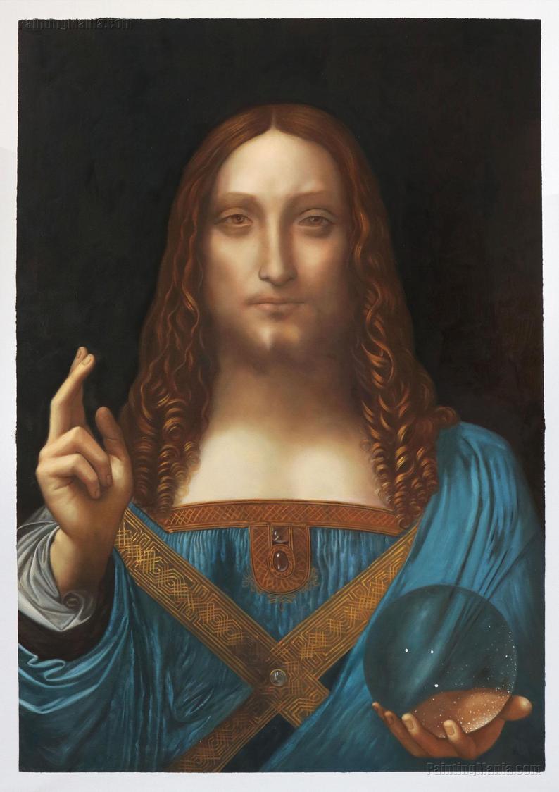 salvator mundi Leonardo Da Vinci